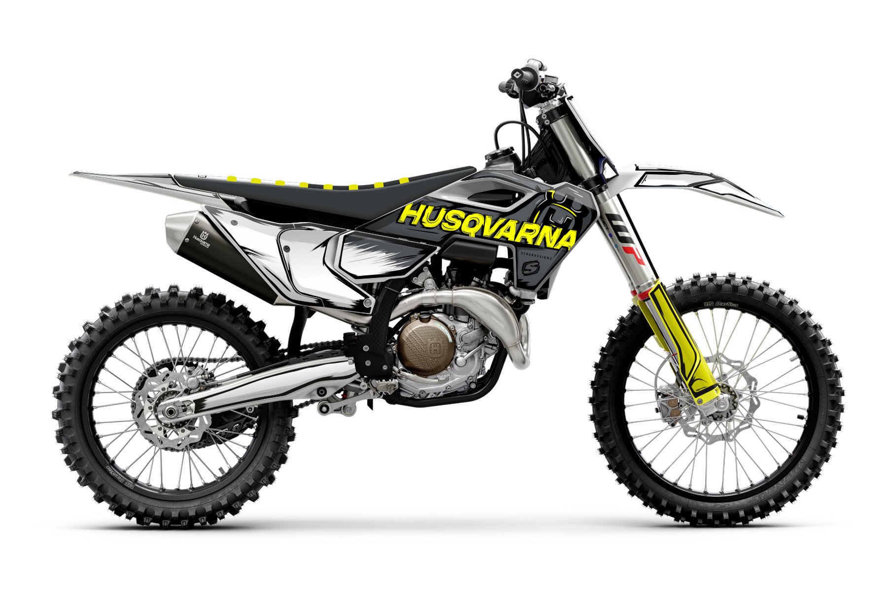 Dekor Factory Artex Grey Limited Edition passend für Husqvarna – Bild 1