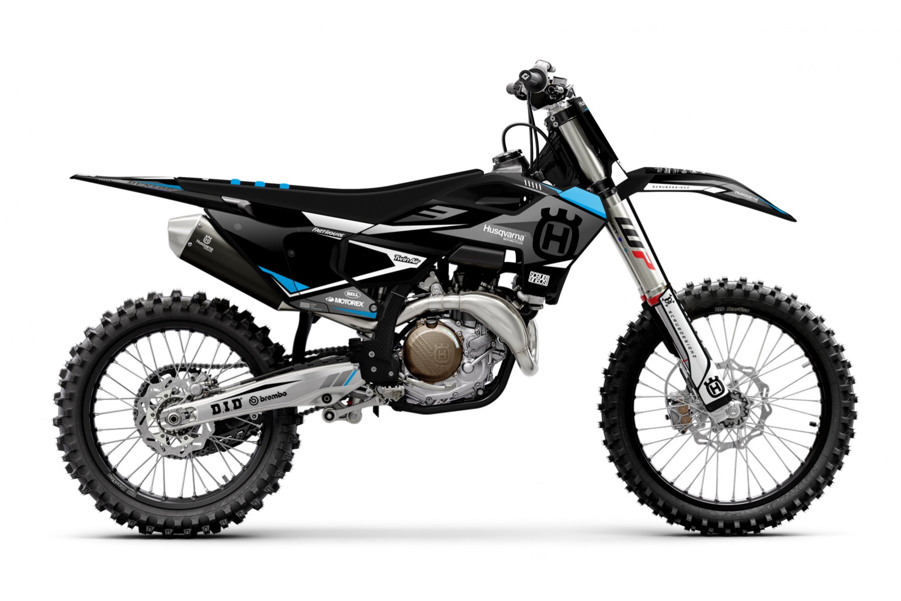 Dekor Factory Blend Black Limited Edition passend für Husqvarna – Bild 1