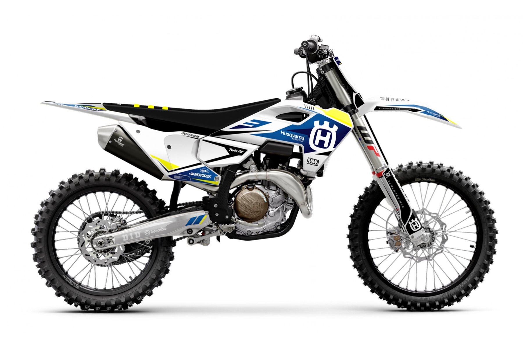 Dekor Factory Blend Blue Limited Edition passend für Husqvarna-1 Dekor Factory Blend Blue Limited Edition passend für Husqvarna – Bild 1