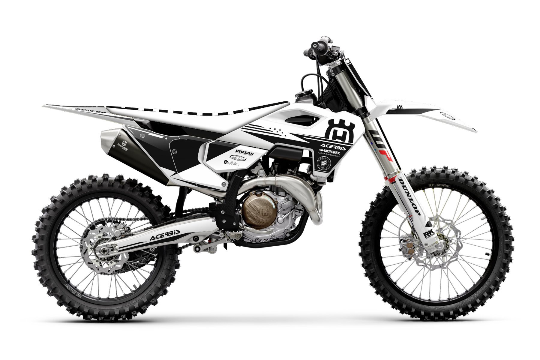 Dekor Factory Dot White Limited Edition passend für Husqvarna – Bild 1