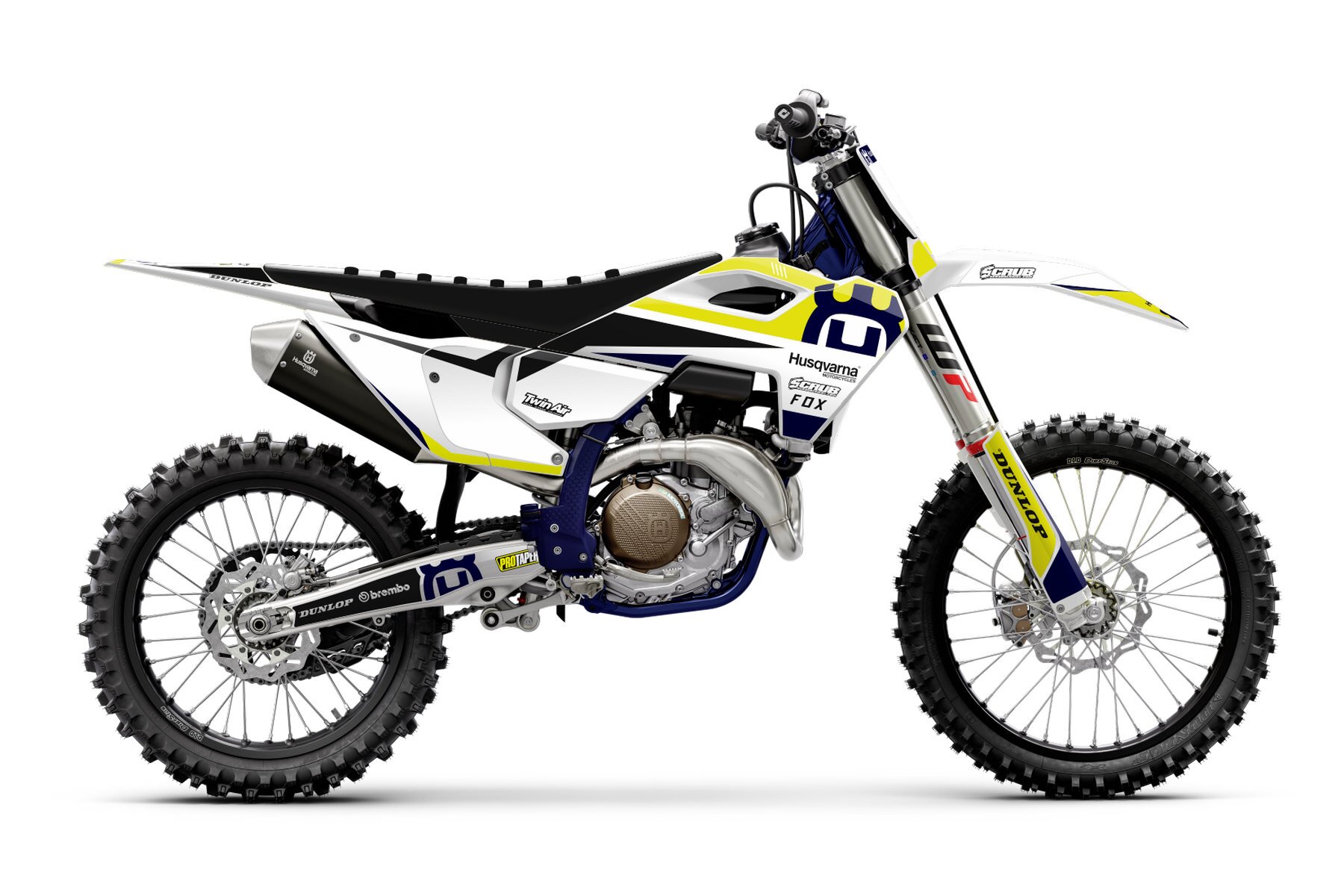 Dekor Factory Iso White Limited Edition passend für Husqvarna-1 Dekor Factory Iso White Limited Edition passend für Husqvarna – Bild 1