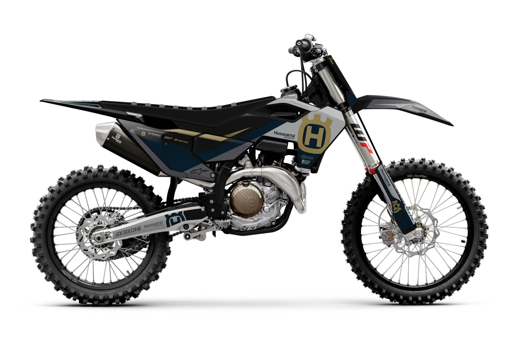 Dekor Factory Solo Black Limited Edition passend für Husqvarna-1 Dekor Factory Solo Black Limited Edition passend für Husqvarna – Bild 1