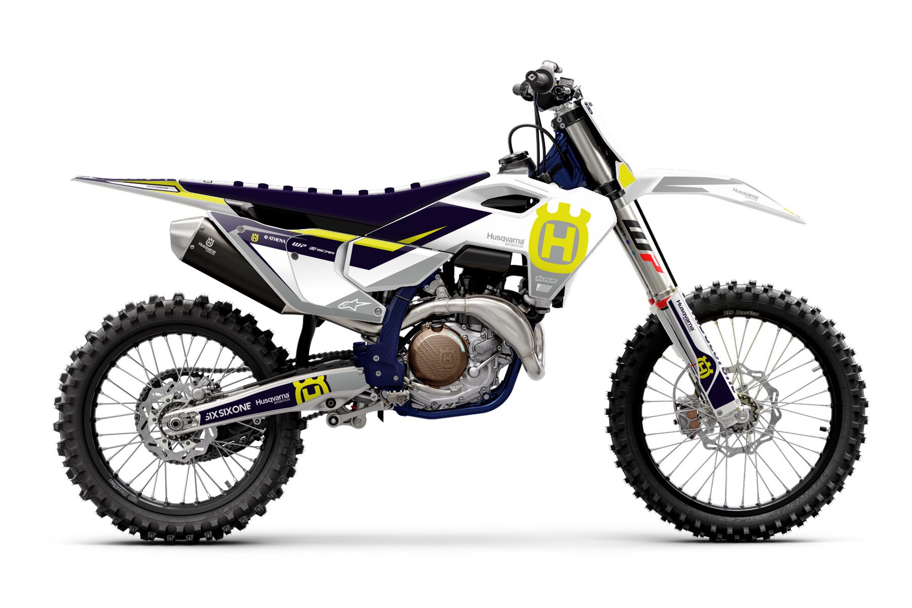Dekor Factory Solo White Limited Edition passend für Husqvarna – Bild 1