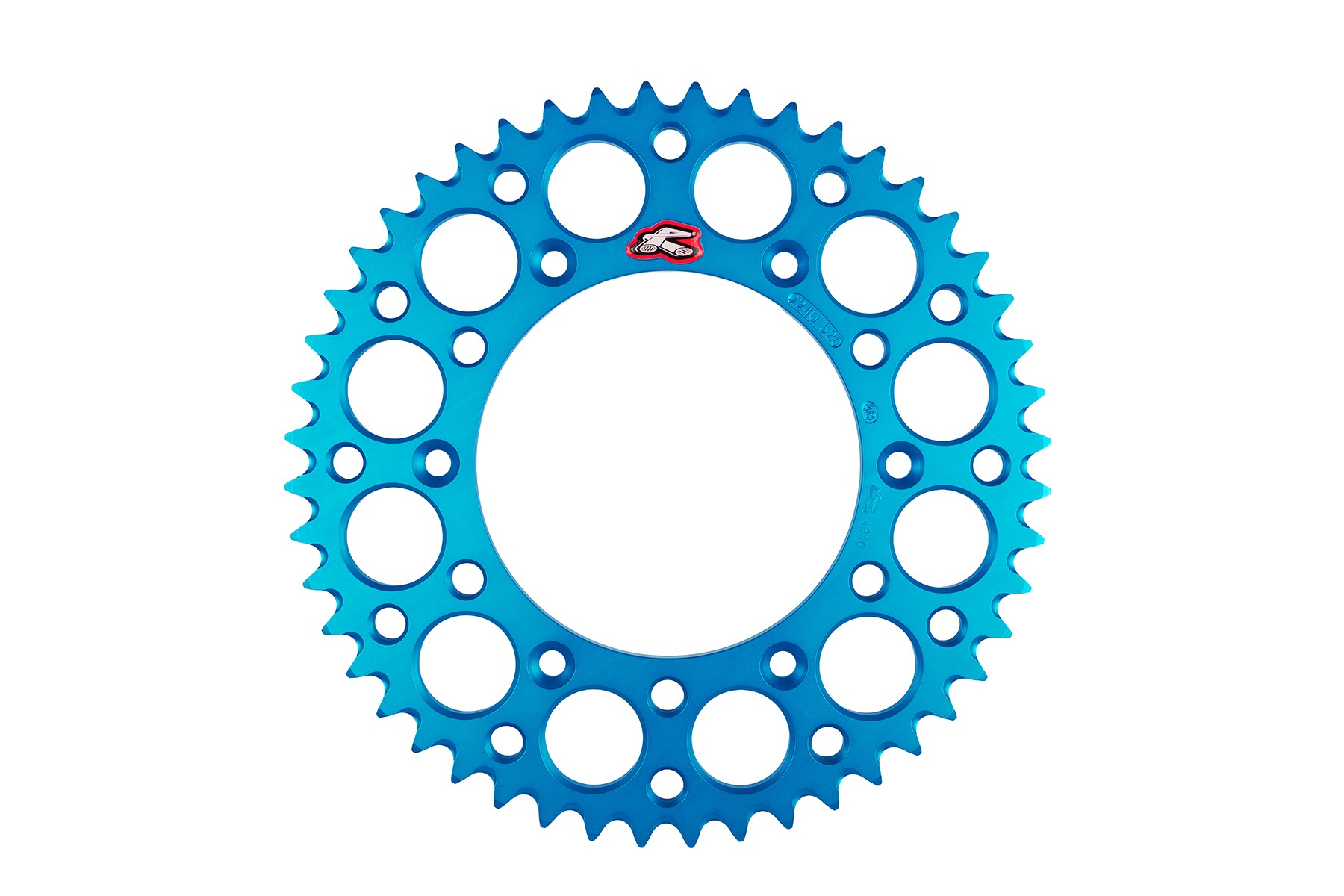 Renthal Kettenrad passend für KTM – Sonderfarbe Sky Blue eloxiert-W Renthal Kettenrad passend für KTM – Sonderfarbe Sky Blue eloxiert – Bild 1