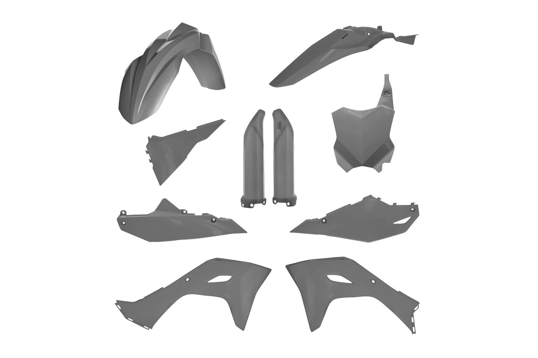 Acerbis Plastik Full Kit passend für Kawasaki KXF450 2024 – 2025 und KXF250 2025 Grau Acerbis Plastik Full Kit passend für Kawasaki KXF450 2024 – 2026 und KXF250 2025 – 2026 Grau – Bild 1