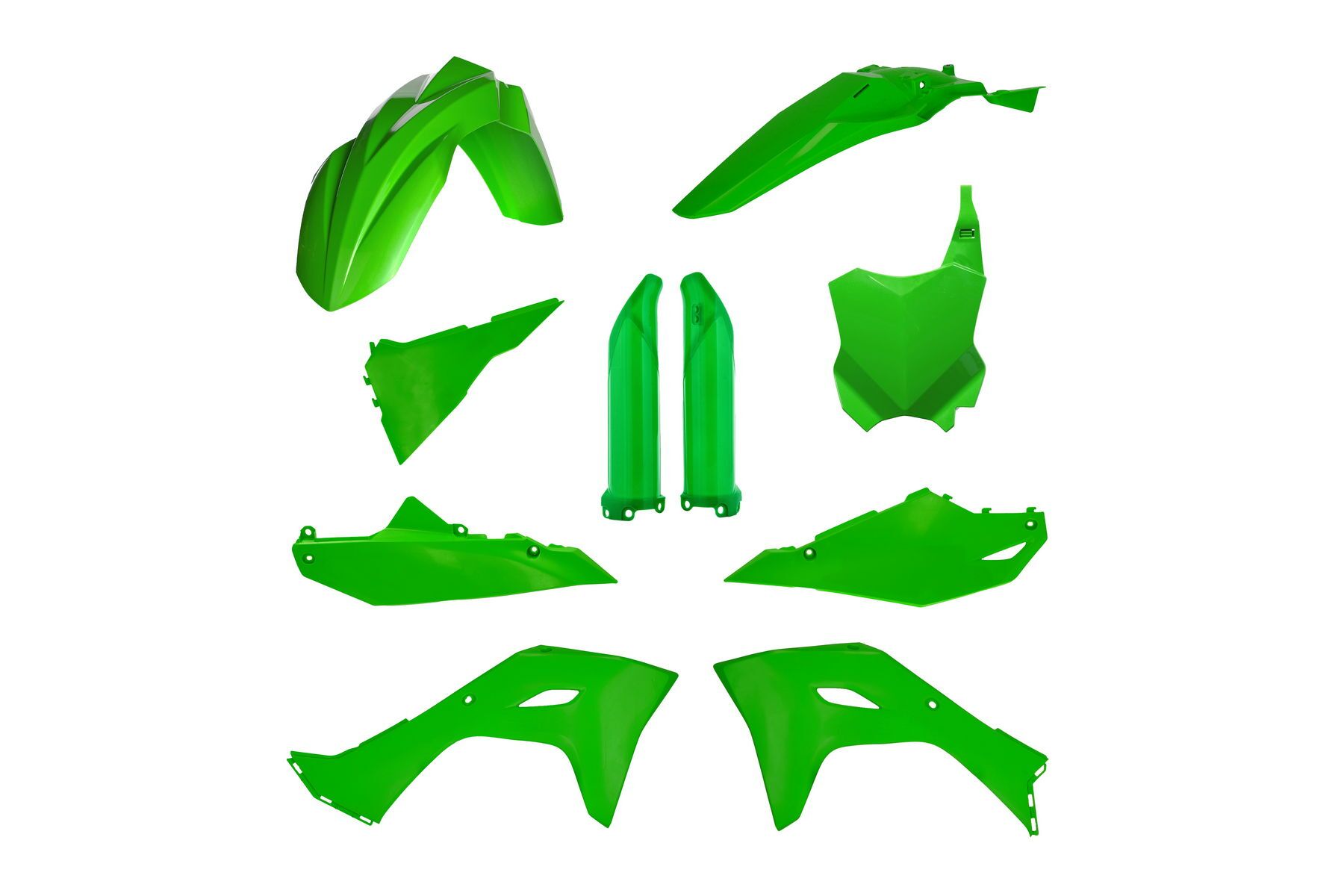 Acerbis Plastik Full Kit passend für Kawasaki KXF450 2024 – 2025 und KXF250 2025 Grün Acerbis Plastik Full Kit passend für Kawasaki KXF450 2024 – 2026 und KXF250 2025 – 2026 Grün – Bild 1