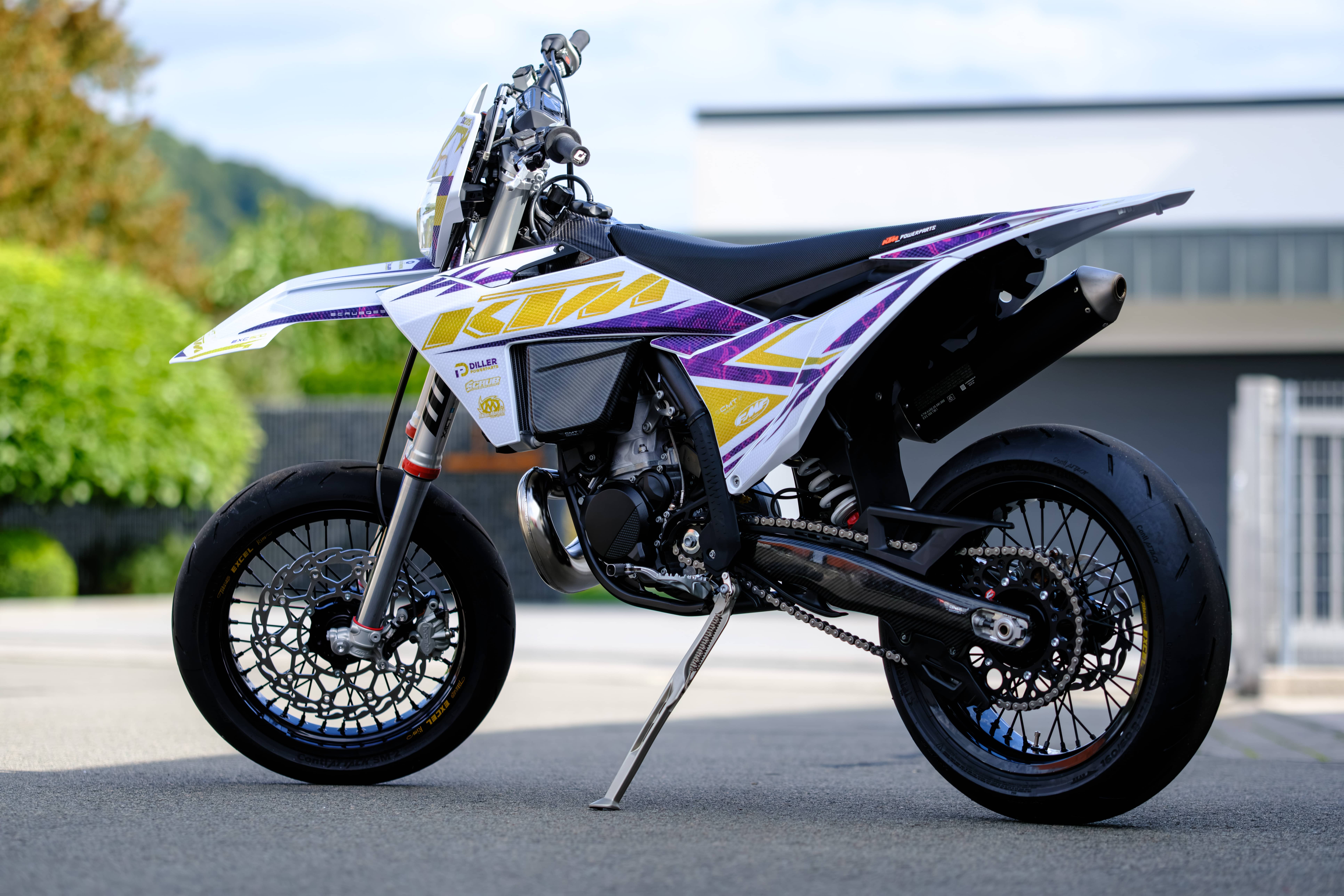DSCF3235 KTM EXC 300 2025 Supermoto Umbau – schon verkauft – Bild 1