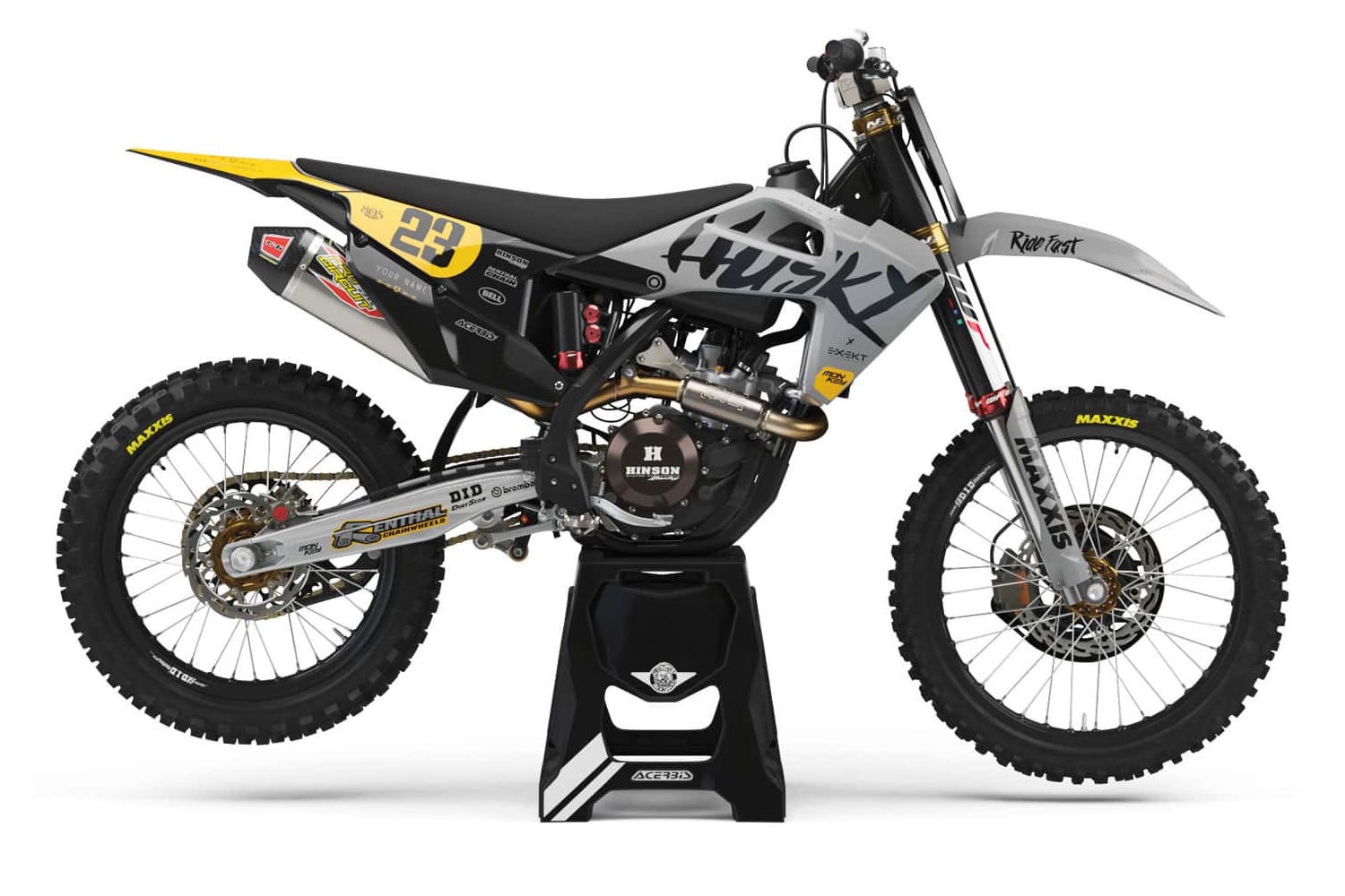 Dekor Factory Etos Grey Limited Edition passend für Husqvarna-1 Dekor Factory Etos Grey Limited Edition passend für Husqvarna – Bild 1
