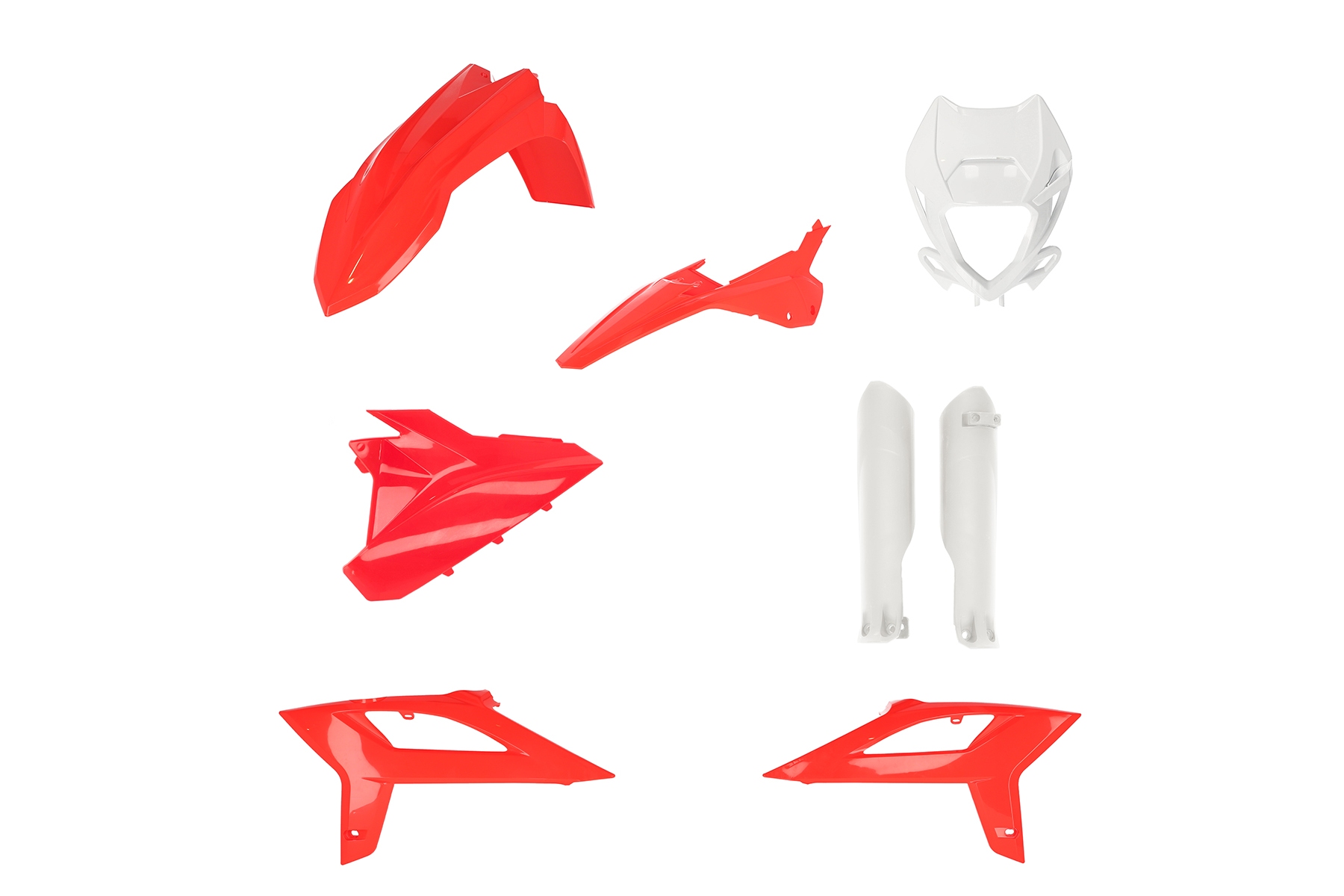 Acerbis Plastik Full Kit passend für Beta RR und Beta RR Racing 2020 – 2022 Rot Weiß Acerbis Plastik Full Kit passend für Beta RR und Beta RR Racing 2020 – 2022 Rot | Weiß – Bild 1