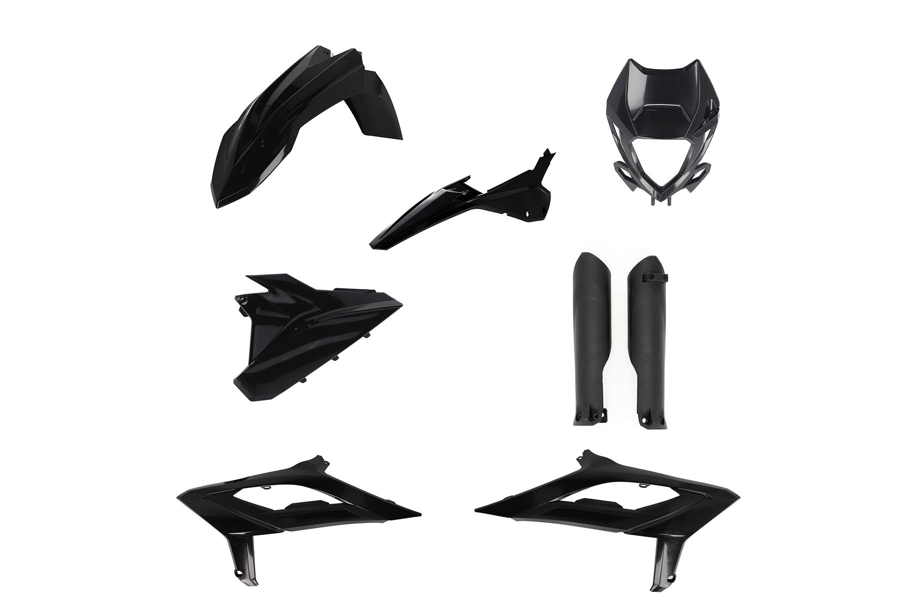 Acerbis Plastik Full Kit passend für Beta RR und Beta RR Racing 2023 – 2024 Schwarz – Bild 1
