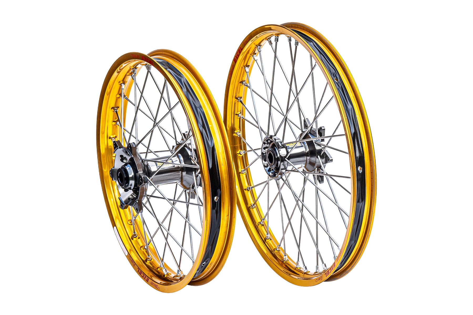 Excel Felgensatz Haan Wheels Motocross Felgen Gold Titan Excel Felgensatz Haan Wheels Motocross Felgen Gold Titan