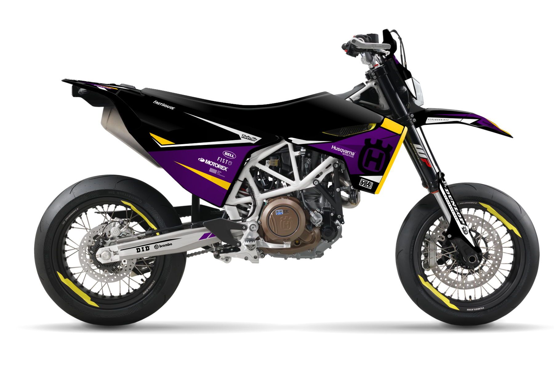 Dekor Factory Crisp Purple passend für Husqvarna 701 Supermoto-1 Dekor Factory Crisp Purple passend für Husqvarna 701 Supermoto – Bild 1