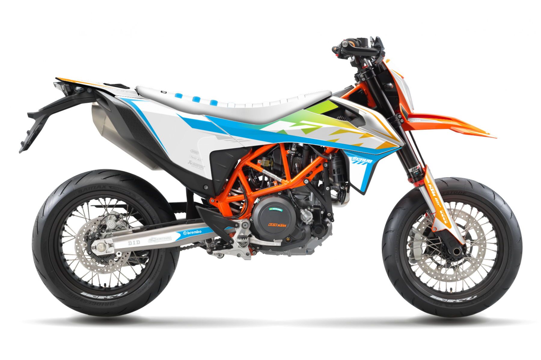 Dekor Factory Crush Blue passend für KTM 690 SMC R-1 Dekor Factory Crush Blue passend für KTM 690 SMC R – Bild 1