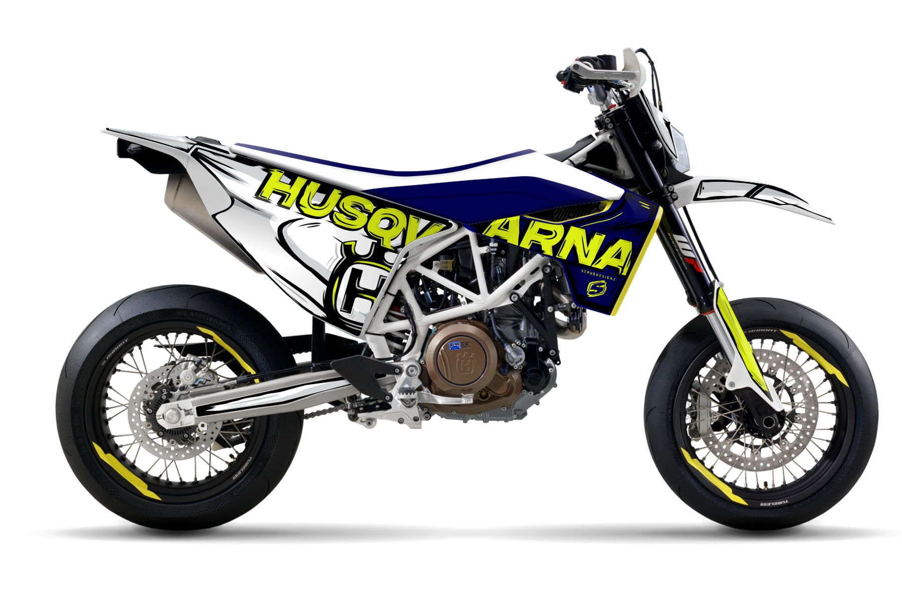 Dekor Factory Mineral Blue passend für Husqvarna 701 Supermoto – Bild 1