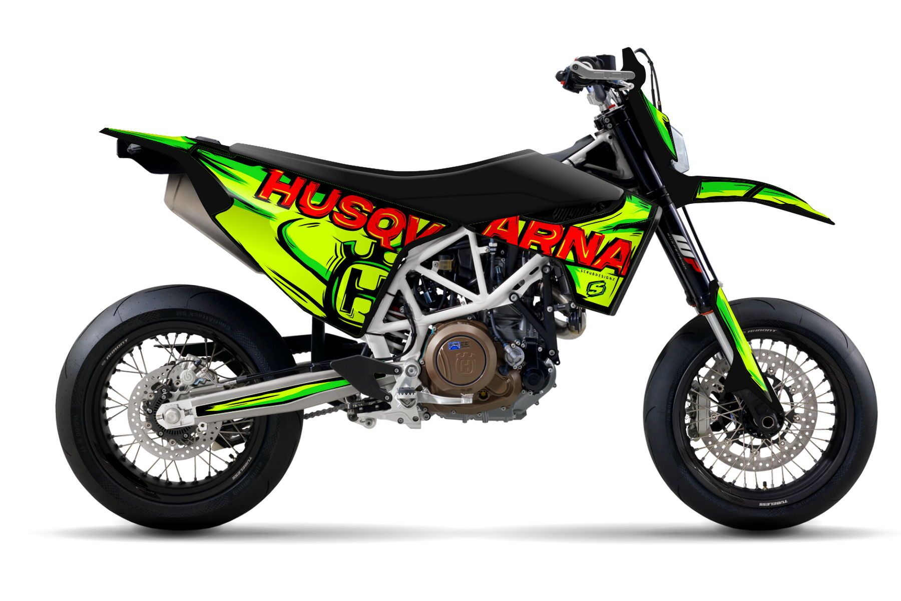 Dekor Factory Mineral Flou Red passend für Husqvarna 701 Supermoto – Bild 1