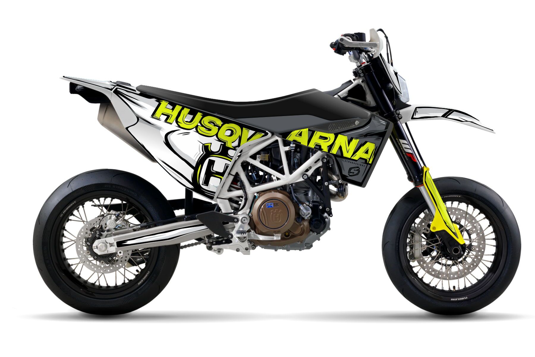 Dekor Factory Mineral Grey passend für Husqvarna 701 Supermoto – Bild 1