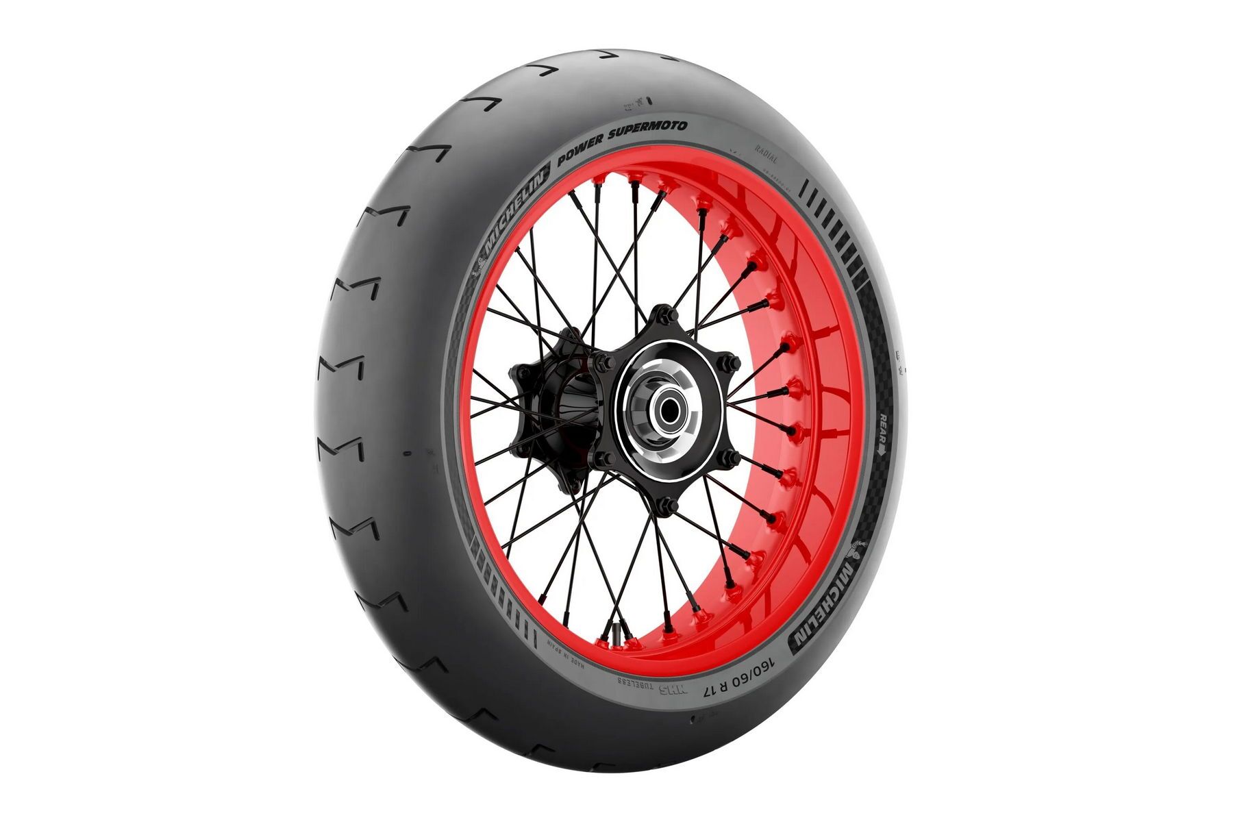 Michelin Power Supermoto Reifen – Rennsportreifen Soft 160/60ZR17 NHS TL – Bild 1