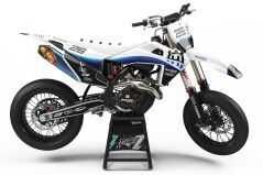 Dekor Factory Blue Wave Limited Edition passend für Husqvarna