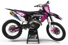 Dekor Factory Rates Pink Limited Edition passend für Husqvarna