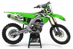 Dekor Factory Shift Green Limited Edition passend für Kawasaki