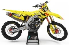 Dekor Factory Elect Yellow Limited Edition passend für Suzuki