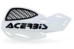 Acerbis Handschalen MX Uniko Vented Weiß/Schwarz, Inkl. Anbaukit