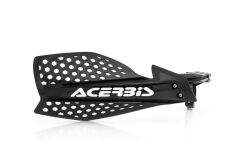 Acerbis Handschalen X-Ultimate Schwarz/Weiß, Inkl. Anbaukit