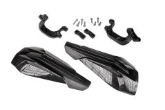 Handschalen passend für KTM SX SXF 2019 – 2022 und EXC EXCF 2020 – 2023 Schwarz, Inkl. Anbaukit