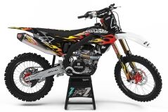 Dekor Factory Pyro Black Limited Edition passend für Kawasaki