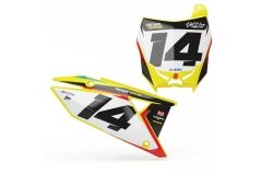 Startnummerntafeln Dekor Subvert Limited Edition passend für Suzuki