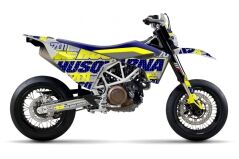 Dekor Factory Letters Grey passend für Husqvarna 701 Supermoto