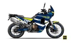 Dekor Factory Player Blue passend für Husqvarna Norden 901