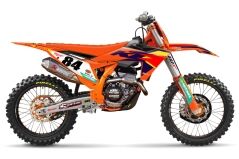 Dekor Factory Troy Lee Designs Orange Limited Edition passend für KTM