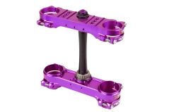 Xtrig Gabelbrücke Rocs Supermoto passend für Husqvarna TE / FE 2014 – 2023 in Purple – Lila