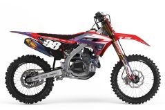 Dekor Factory Shockwave Red Limited Edition passend für Honda