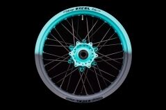 Supermoto Radsatz von Haan Wheels mit Cerakote Beschichtung in Wunschfarbe