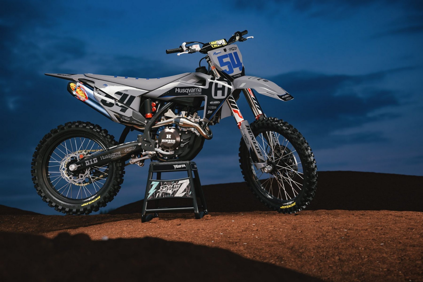 Dekor Factory Black Limited Edition passend für Husqvarna – Bild 2