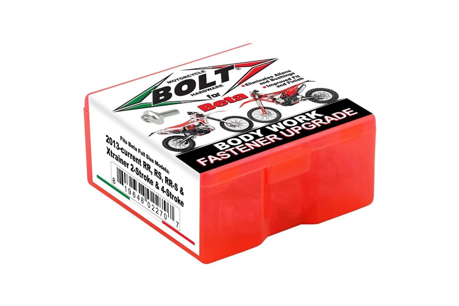 Bolt Schraubenkit für Plastikteile passend für Beta