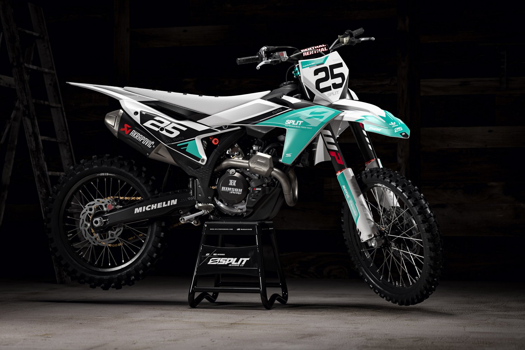 Dekor Factory Pulse Air Teal Limited Edition passend für KTM – Bild 2