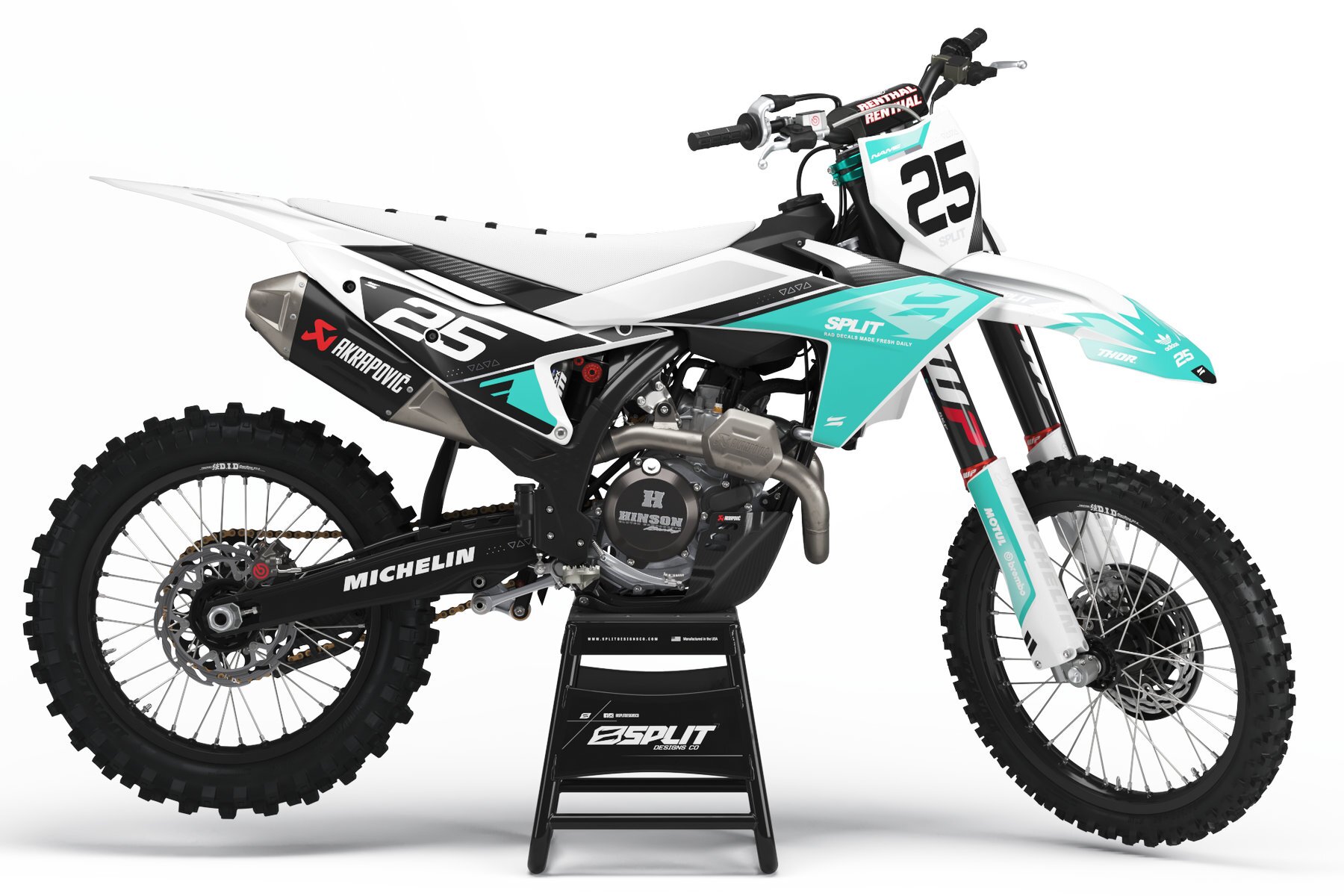 Dekor Factory Pulse Air Teal Limited Edition passend für KTM