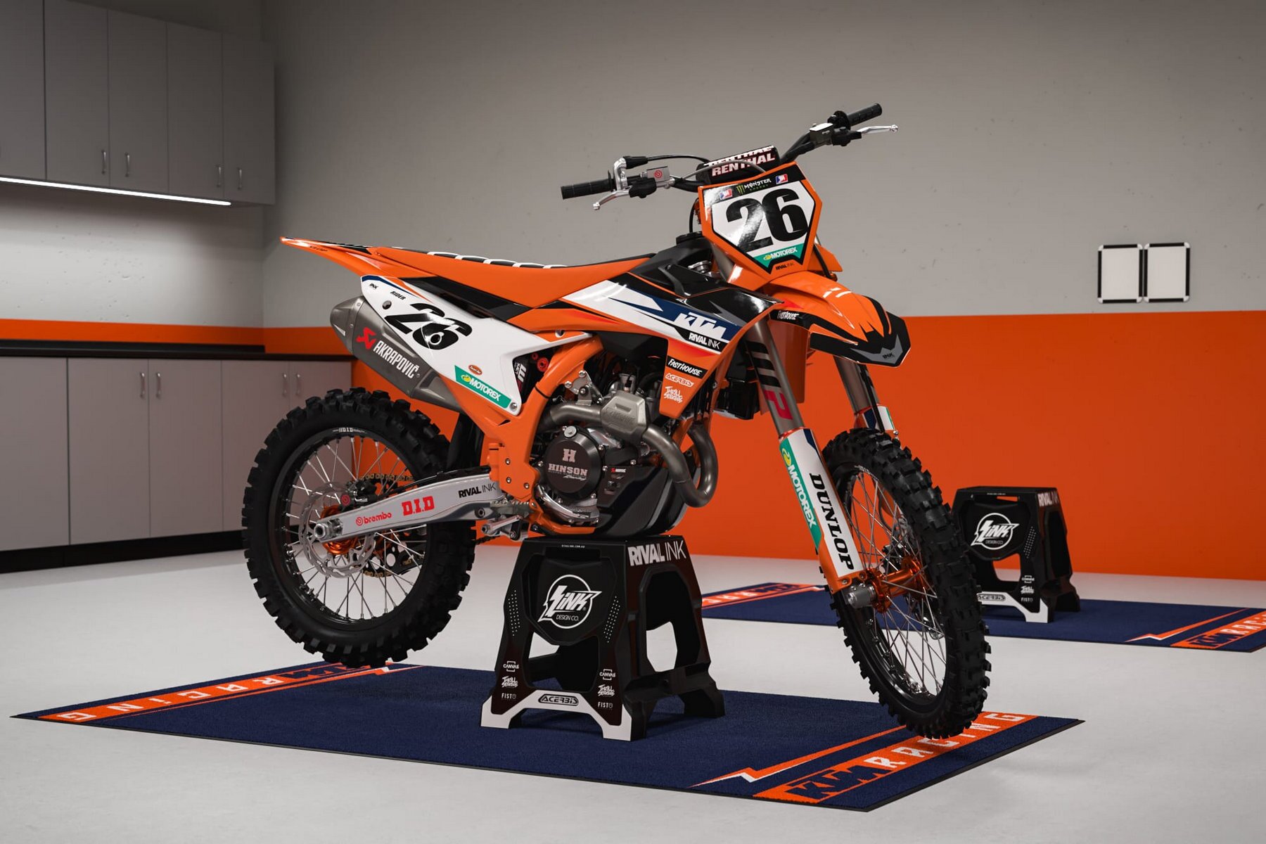 Dekor Factory Toil Limited Edition passend für KTM – Bild 2