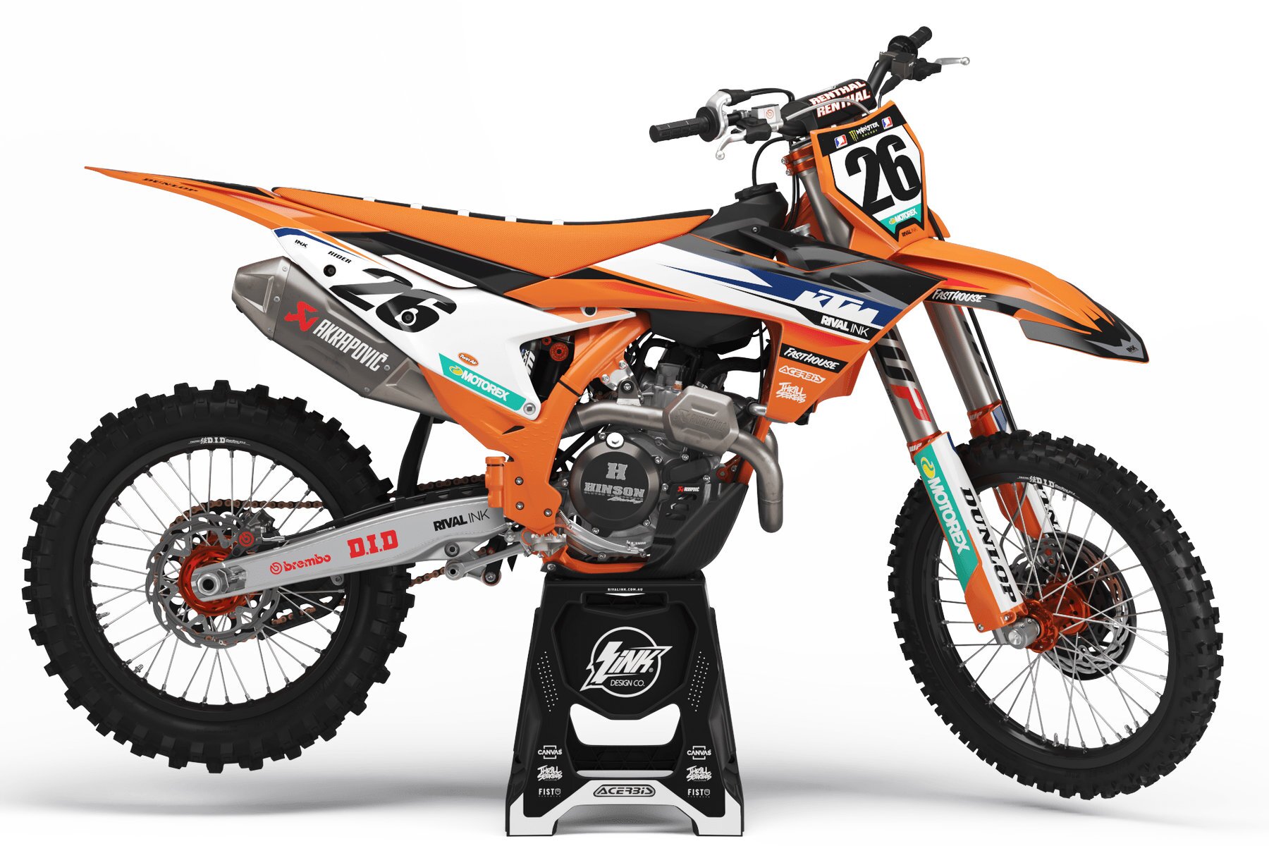 Dekor Factory Toil Limited Edition passend für KTM