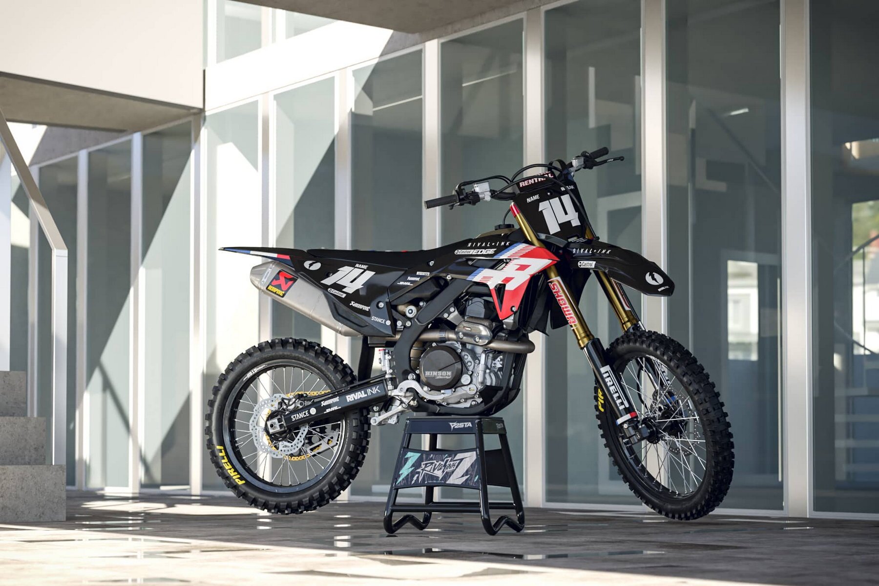 Dekor Factory Alps Limited Edition passend für Honda – Bild 2