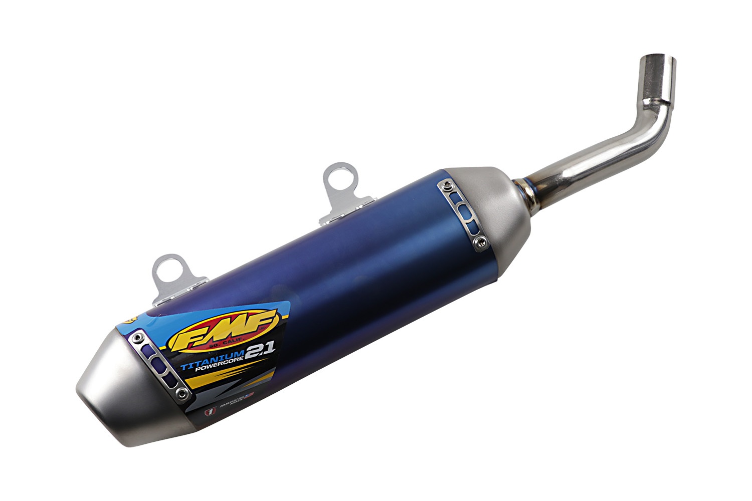 FMF Endschalldämpfer Powercore 2.1 Shorty aus Titan passend für Gas Gas ab 2021
