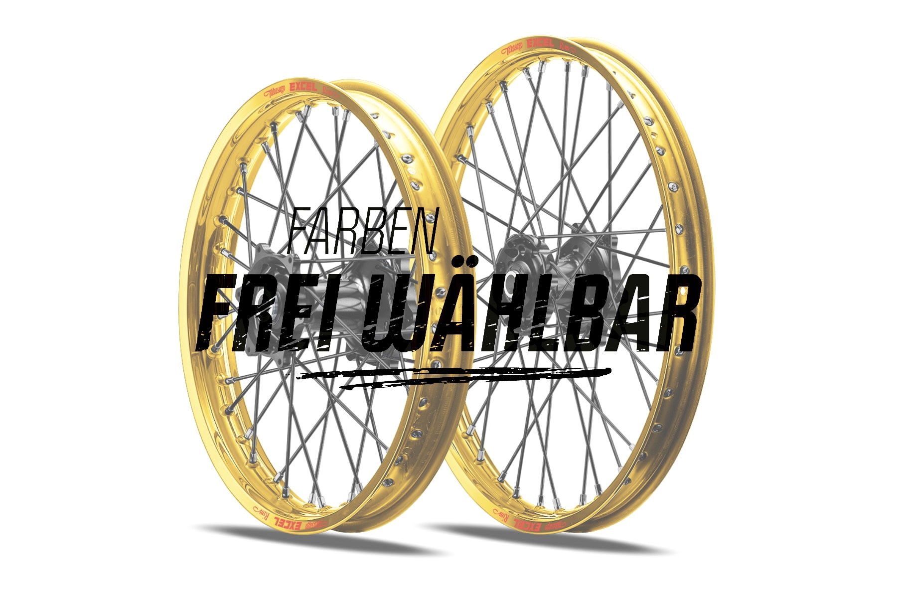 Haan Wheels Minicross Radsatz passend für KTM SX50 – Freie Farbwahl – Du bestimmst das Design – Bild 2