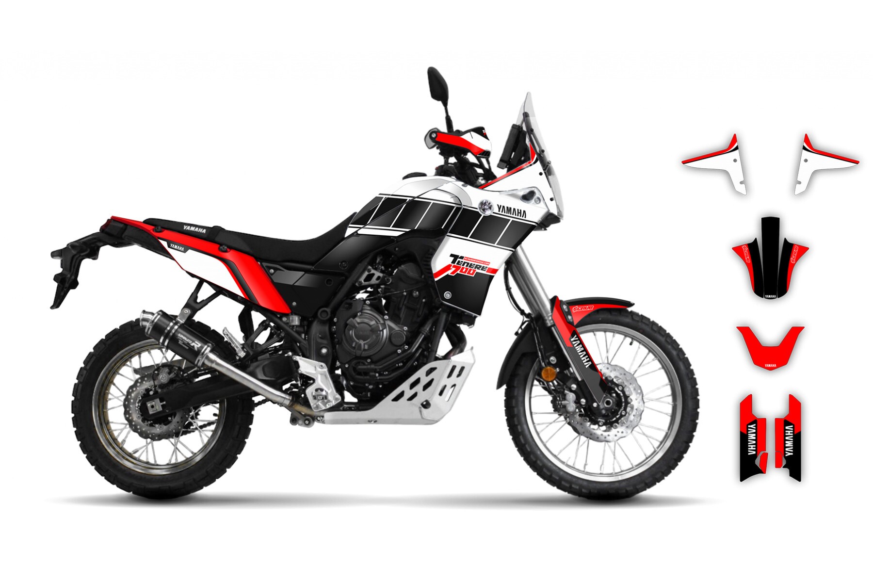 Dekor Factory Limited Edition T6 passend für Yamaha Tenere 700 – Bild 2