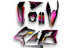 Dekor auf Plastiks beklebt für MX und Enduro Modelle passend für Beta