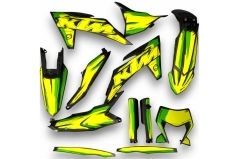 Dekor auf Plastiks beklebt für MX & Enduro Modelle passend für KTM