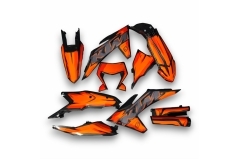 Dekor auf Plastiks beklebt für MX & Enduro Modelle passend für KTM