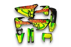 Dekor auf Plastiks beklebt passend für Husqvarna 701